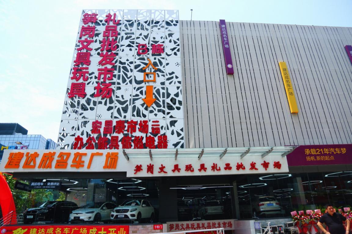 建達(dá)成名車廣場&筍崗文具玩具禮品批發(fā)市場“雙項(xiàng)目”開業(yè)盛典