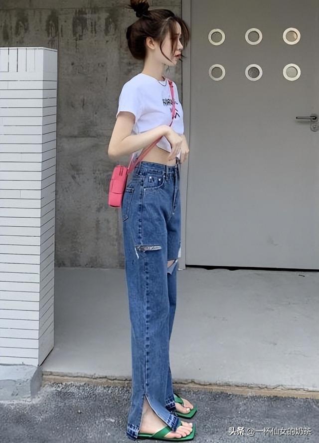 蘋果型身材的人穿什么褲子好看（蘋果型身材穿啥褲子）