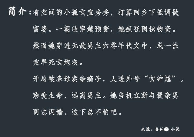 她穿越六零批發(fā)物資塞滿空間下載，帶著倉(cāng)庫(kù)重生六零txt下載？