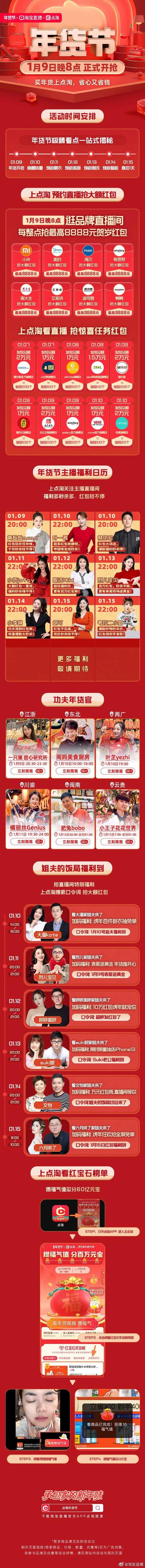 淘寶直播年貨節(jié)活動，淘寶直播的貨源？